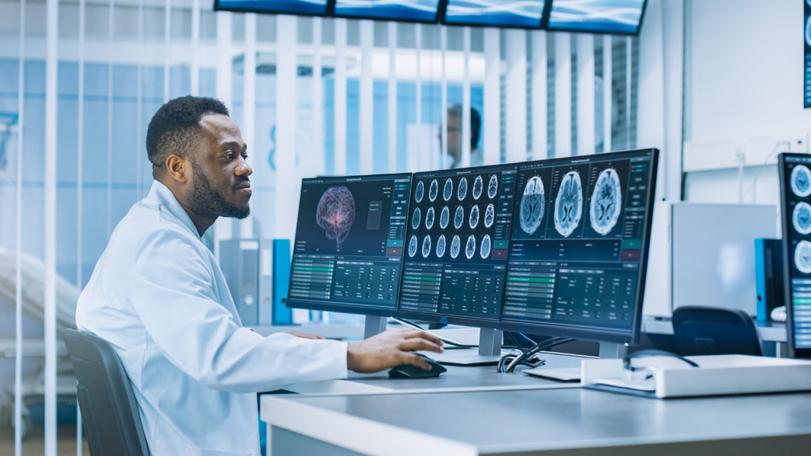 DICOM Diagnose eines Hörnerventumors
