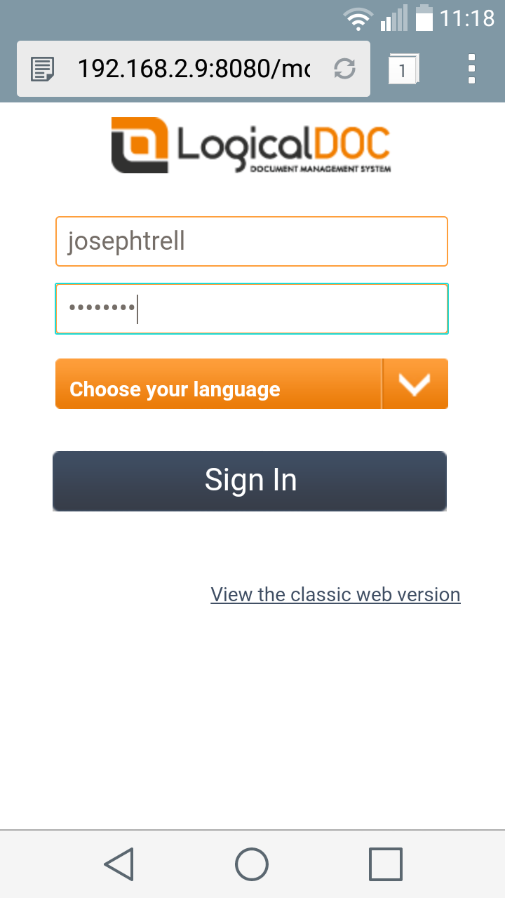 -Login