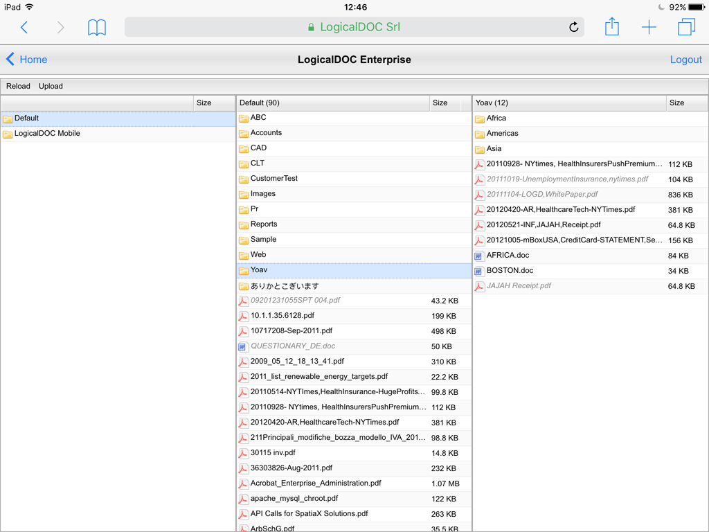 01-browse-Document-tree-with-Miller-columns-iPad-tablet
