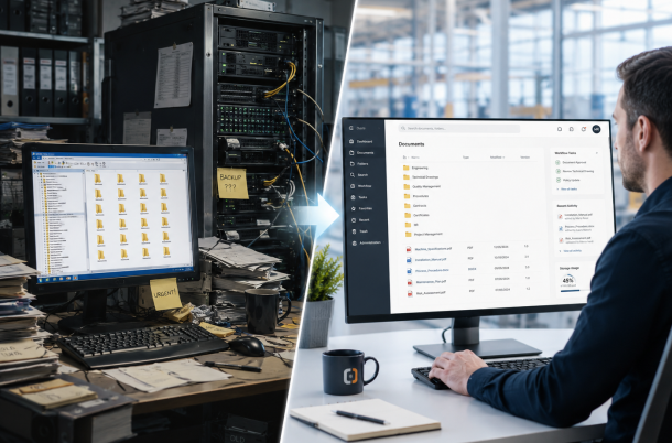 Vom Legacy-Dateiserver zum zentralisierten Dokumentenmanagement